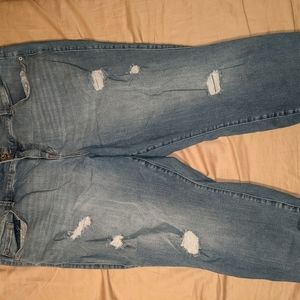 (1) pair of blue jeans